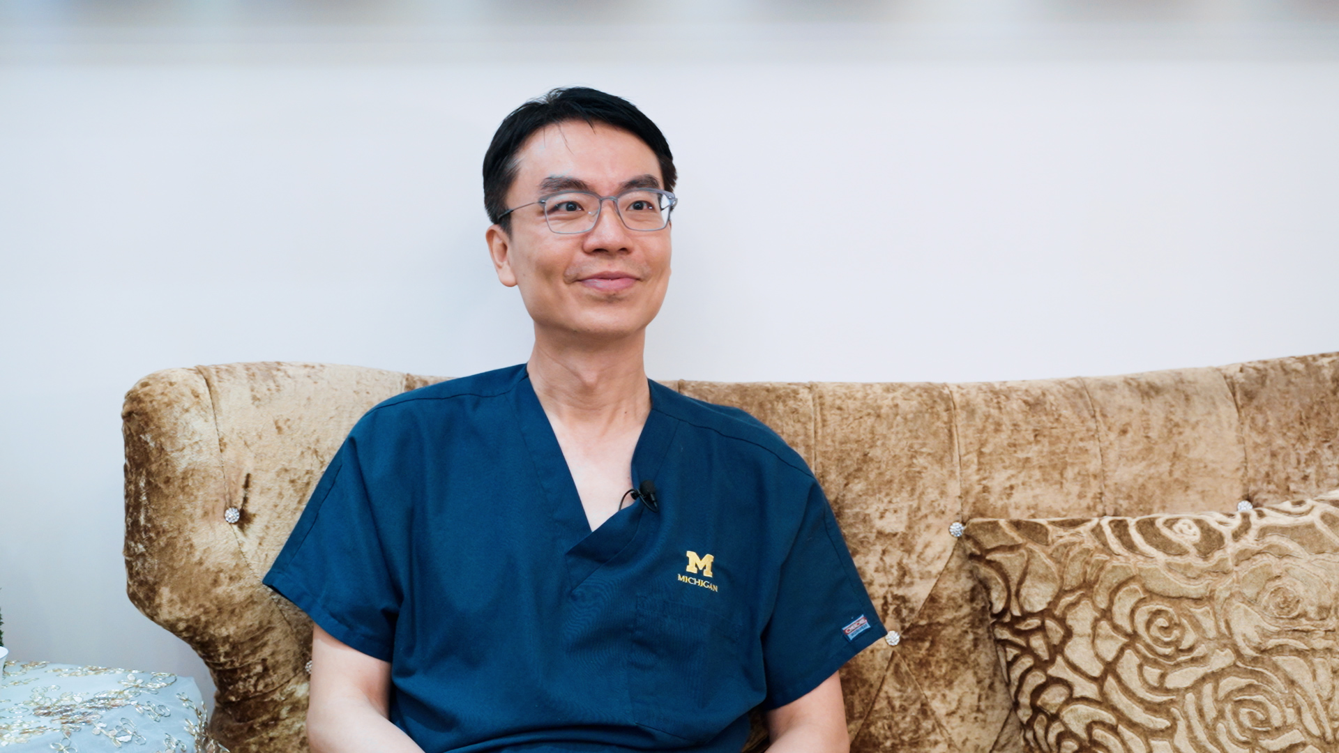 新北市牙醫師公會理事長─温世政醫師，深入分析台灣牙醫診所過剩帶來的隱憂。（圖／記者戴華辰攝影）